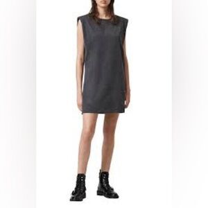 All Saints Gray Mini Dress